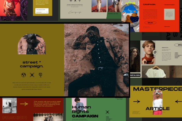 Campaign Keynote Template: Modern Design for Your Presentations