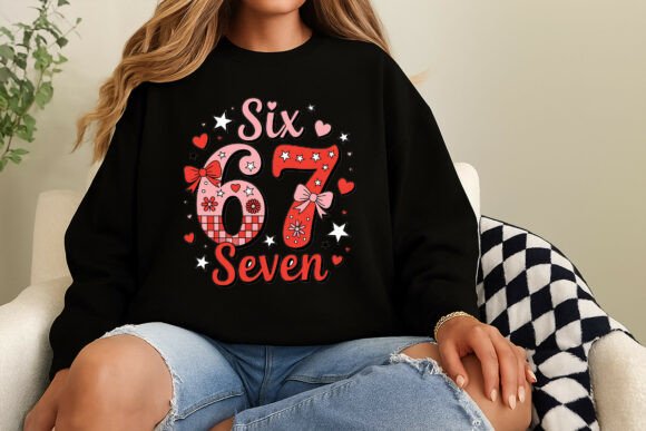 Celebrating Six Seven: A Festive Design Asset for Milestones