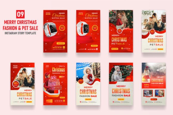 Christmas Fashion Sale Instagram Story