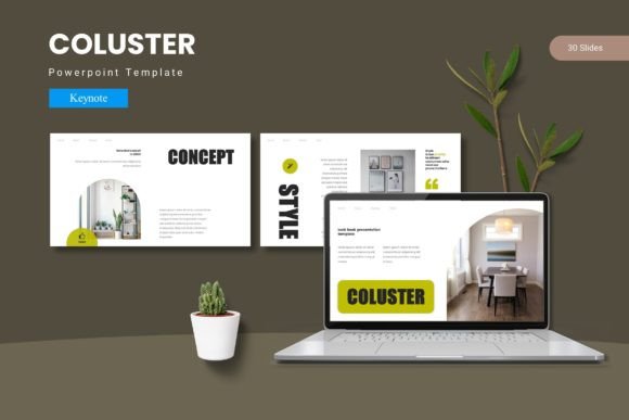 Coluster Keynote Template: Create Polished Presentations