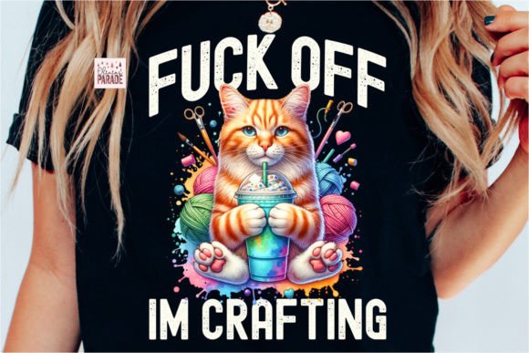 Cute Ginger Cat Crafting PNG for Creative Projects