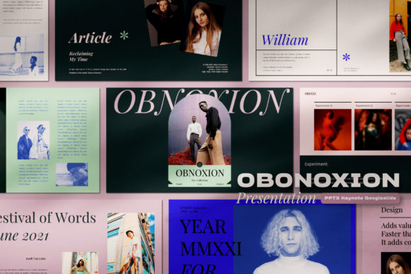 OBNOXION Bundle Pack Presentation: A Modern Design Toolkit
