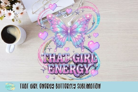 That Girl Energy Butterfly Sublimation